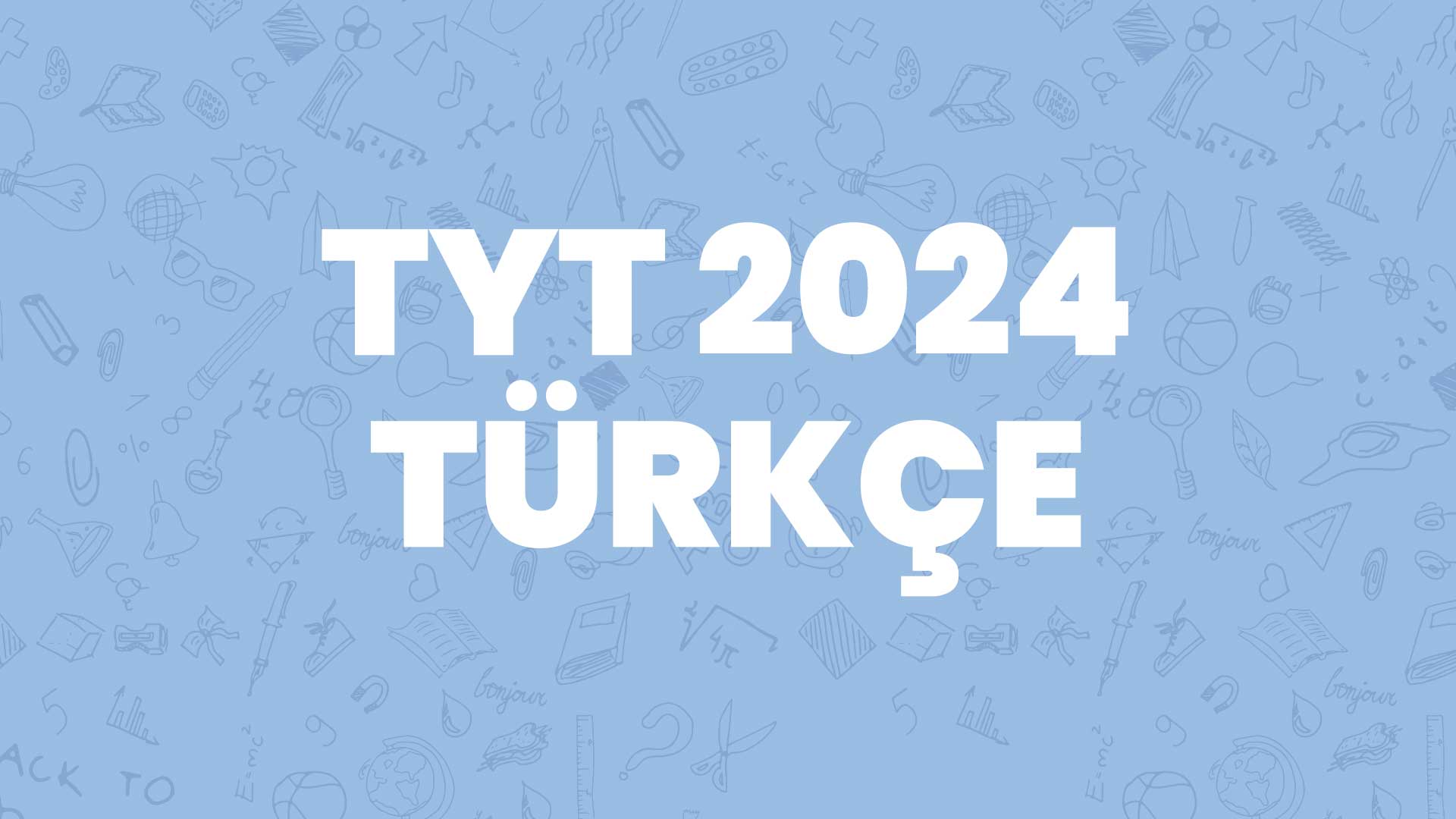 TYT 2024 Türkçe